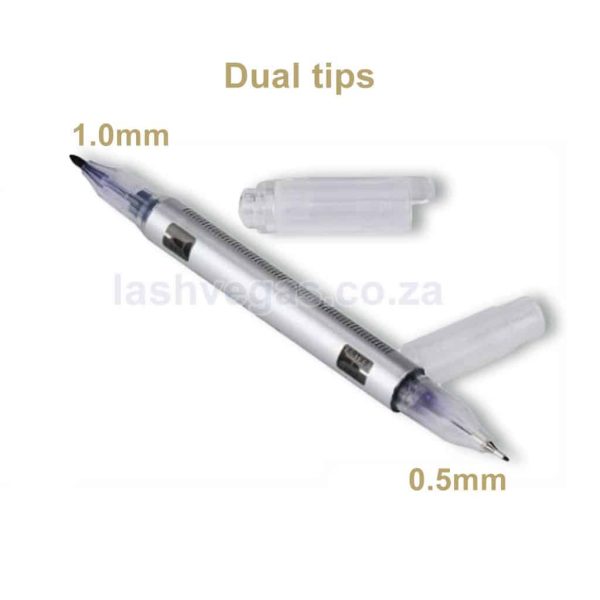 Double Head Skin Marker Pen with Ruler