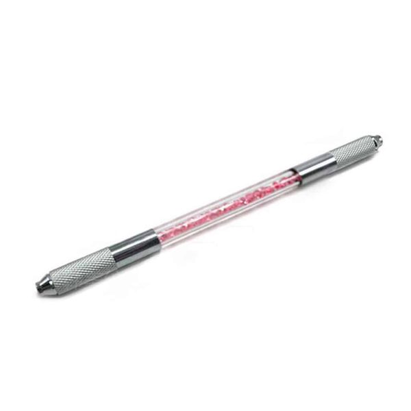 Dual-Head Acrylic Diamond Microblading Pen - Pink