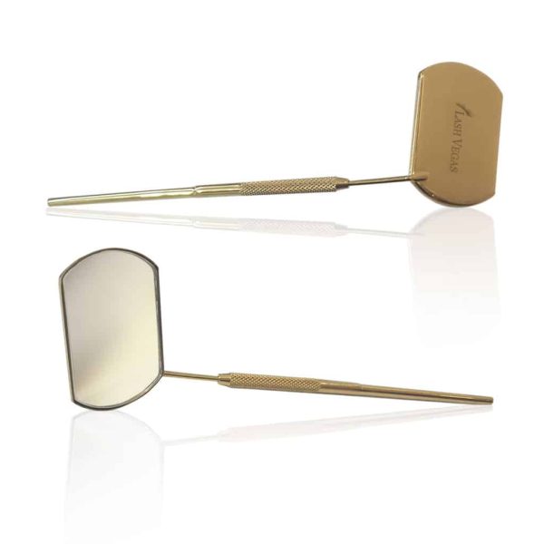 Large Dental Mirror for Eyelash Extensions_Gold_1