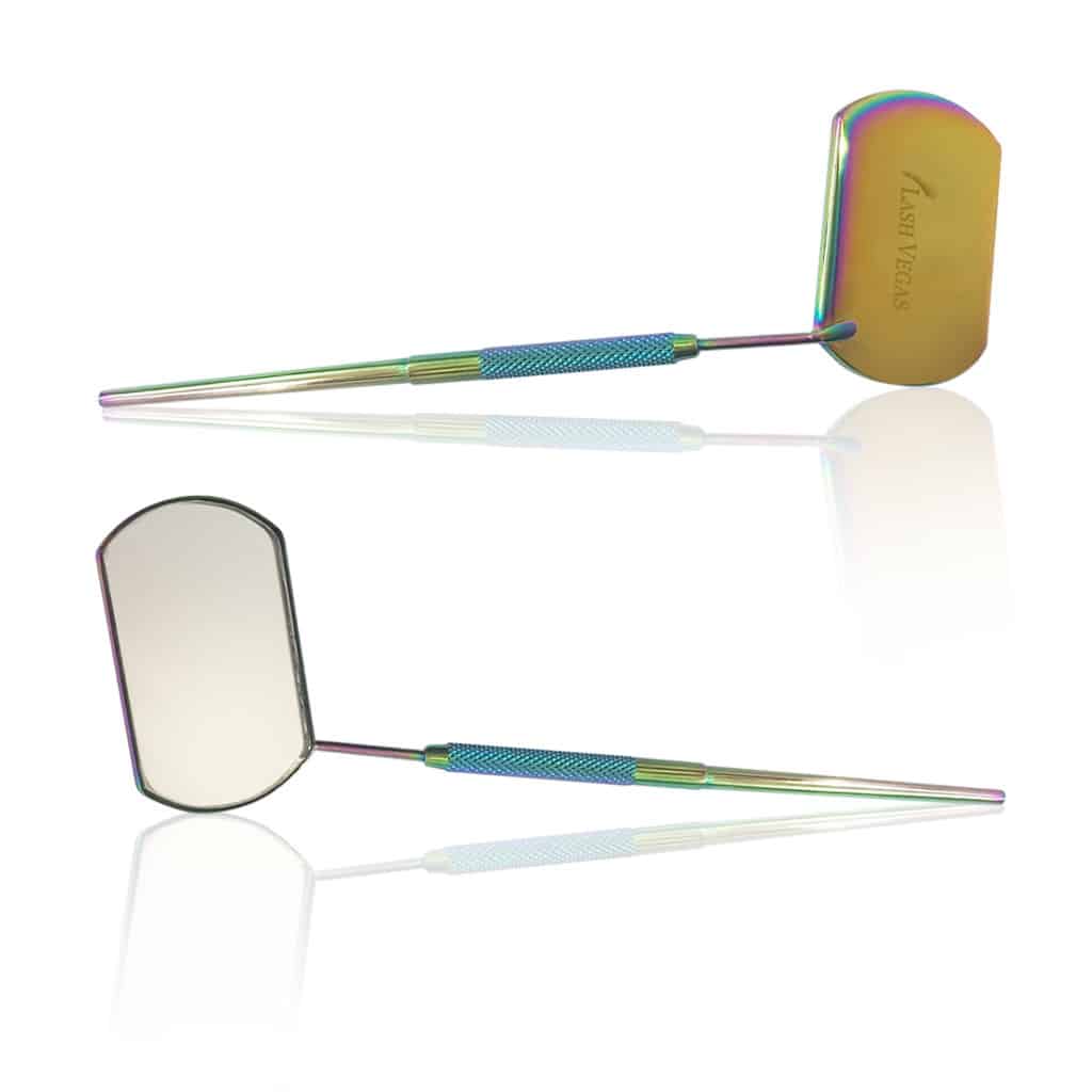 Large Square Dental Mirror for Eyelash Extensions LASH Vegas