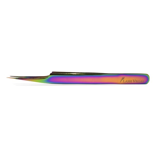 Lady Angular Isolation Tweezers (12cm) - Multi-colour