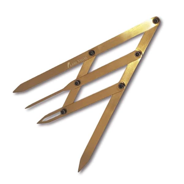 Premium Brow Shaping Tool - Gold