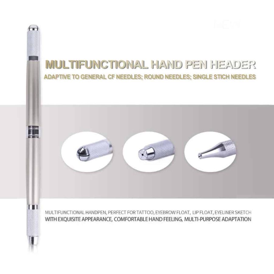 Multifunctional Hand Pen Header for Microblading