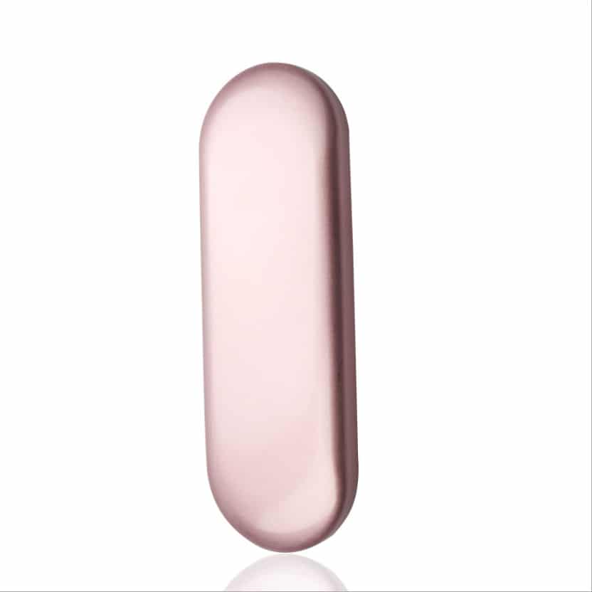Professional Eyelash Extension Tweezers Storage Case - Metallic Pink