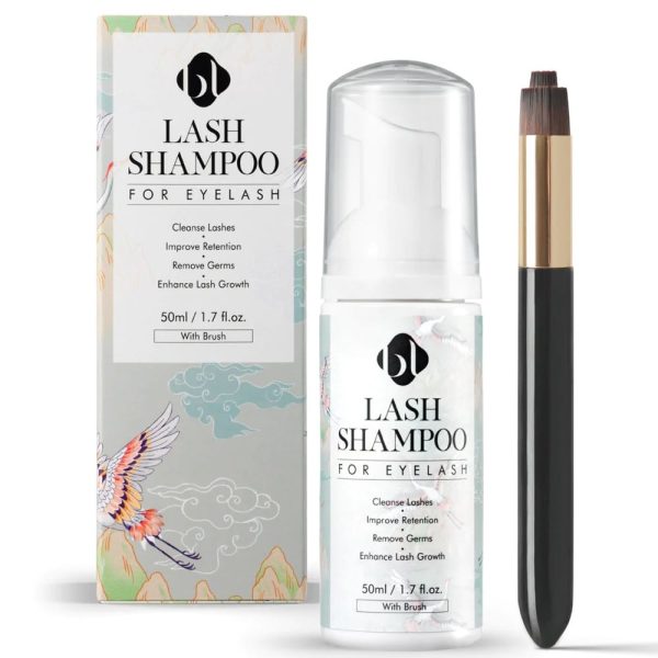 BL Lash Shampoo Cleanser with FREE Lash Pore Brush 50mL