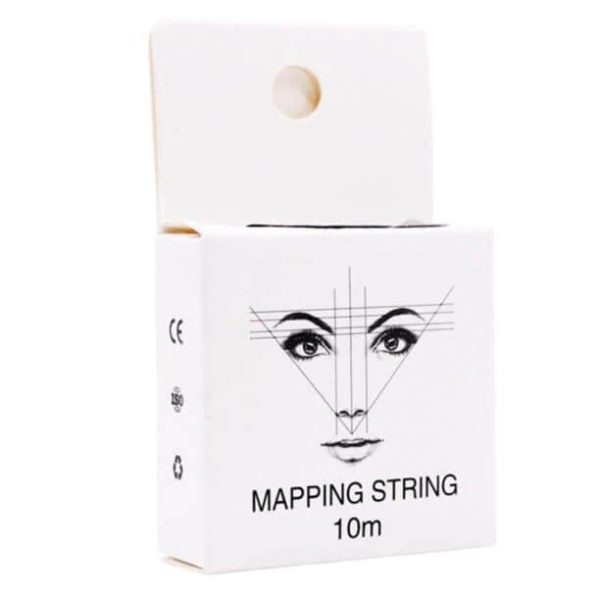 Pre-Inked Eyebrow Mapping String