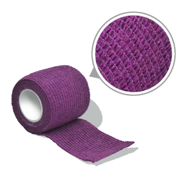 Self-Adhesive PMU Pen Bandage Wrap Purple