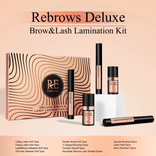 Rebrows DELUXE Brow & Lash Lamination Kit