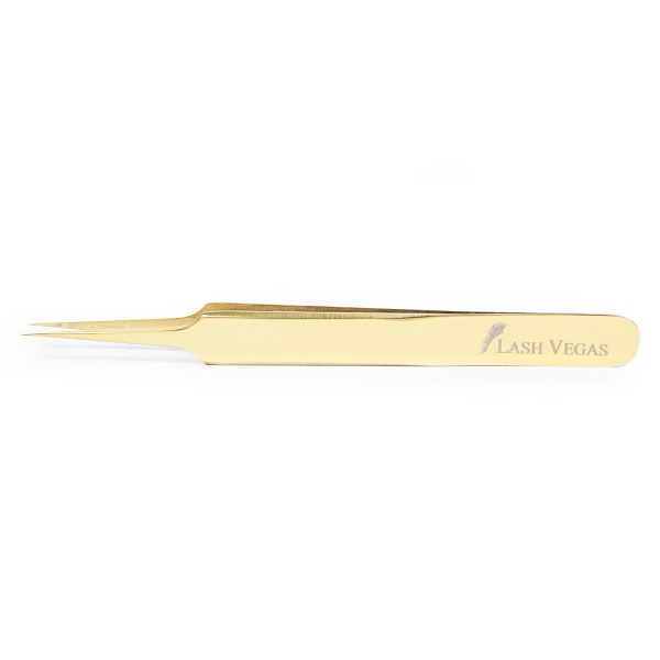 Needle-Nose Isolation Tweezers (11.5cm) - Gold