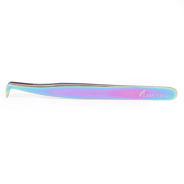 90° Russian Volume Tweezers (12cm) - Multi-colour