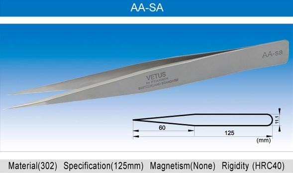 VETUS Tweezers - SA Series