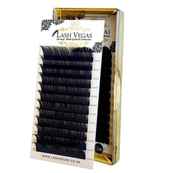 LASH Vegas Luxury Mink Eyelash Extensions (Hard Plastic Tray)